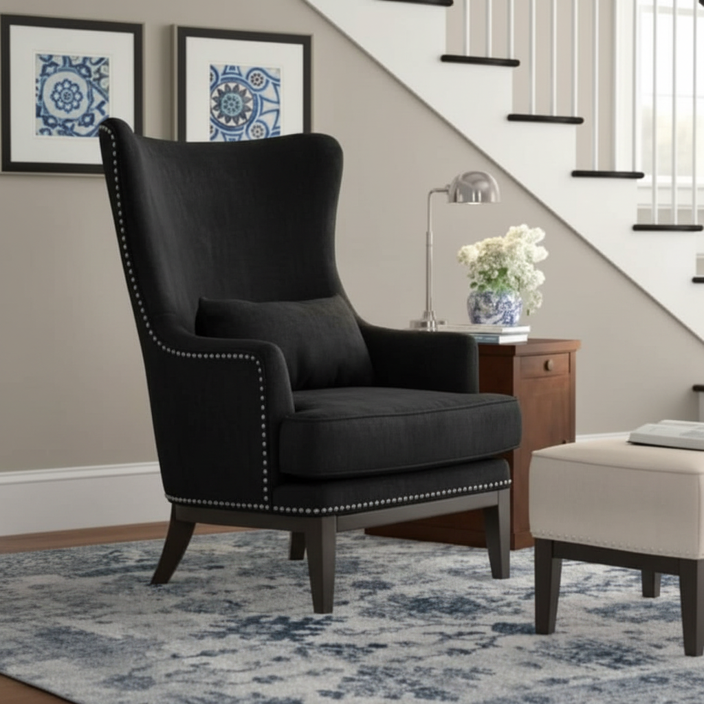 Wingback Accent Chair