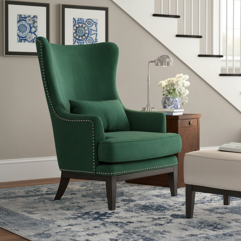 Wingback Accent Chair