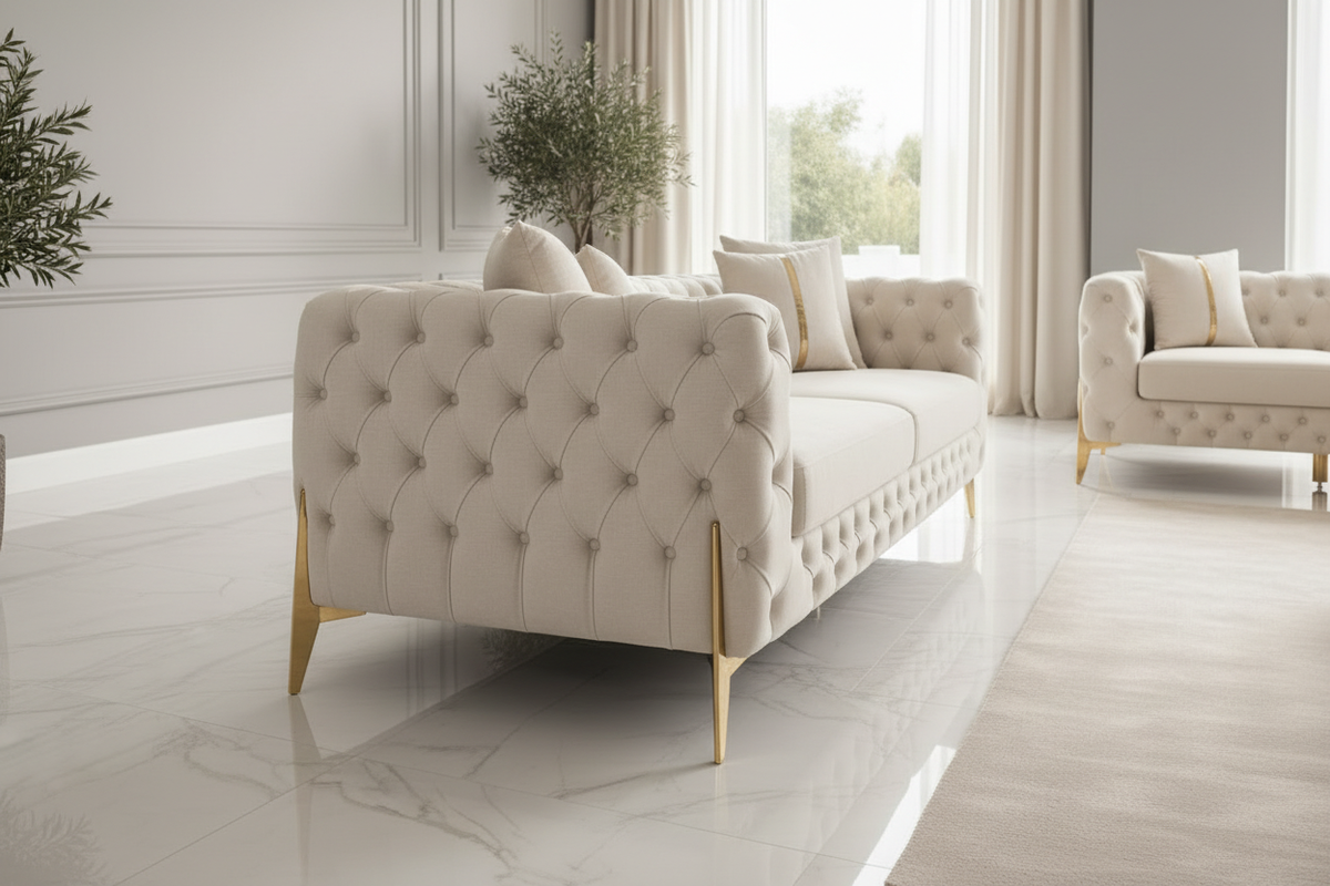 Grandeur Chesterfield Sofa Set
