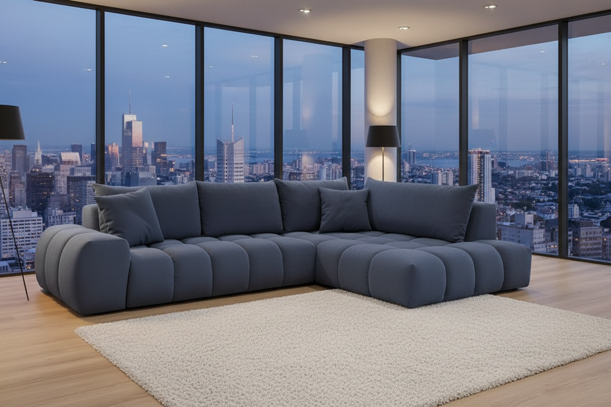 Modena L-Shape Sectional Sofa