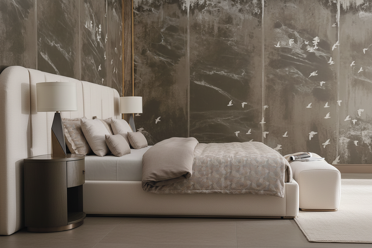 Vals Bedroom Suite - side profile view