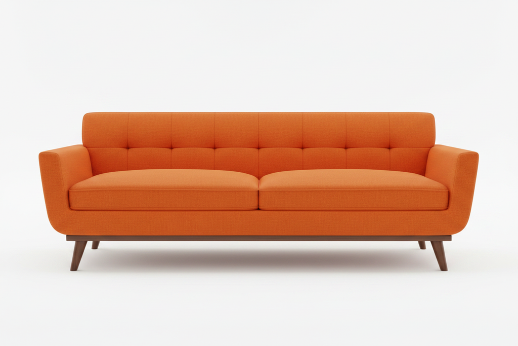 Mid-Century Modern 3-Seater Sofa