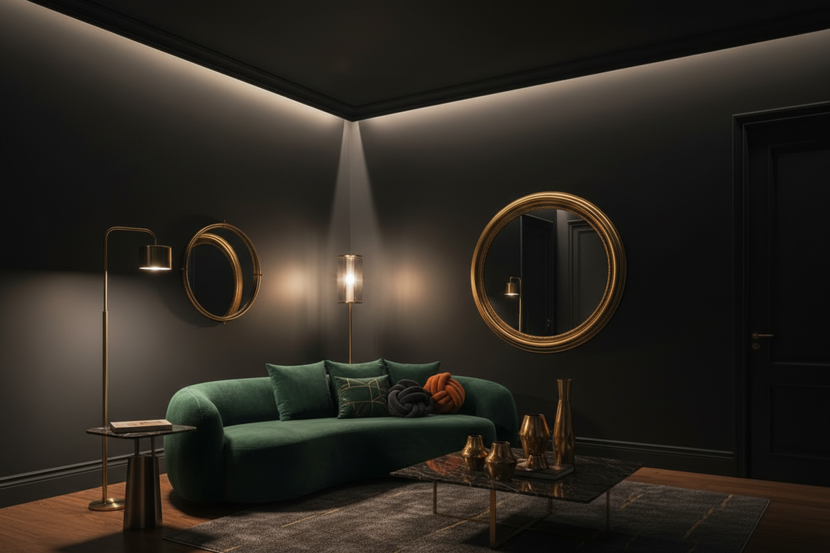 Moon Couch - Velvet / Green