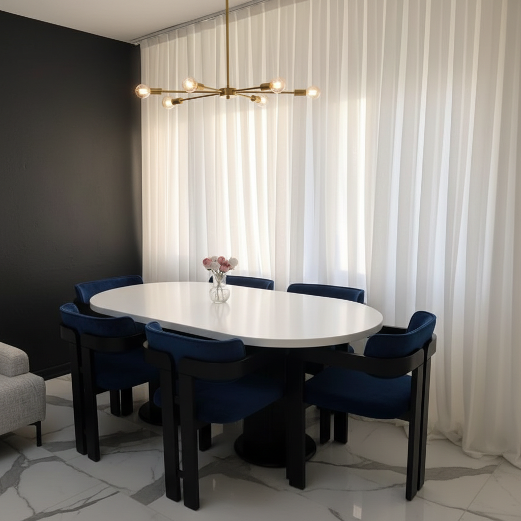 Diamond Oval Dining Room Set