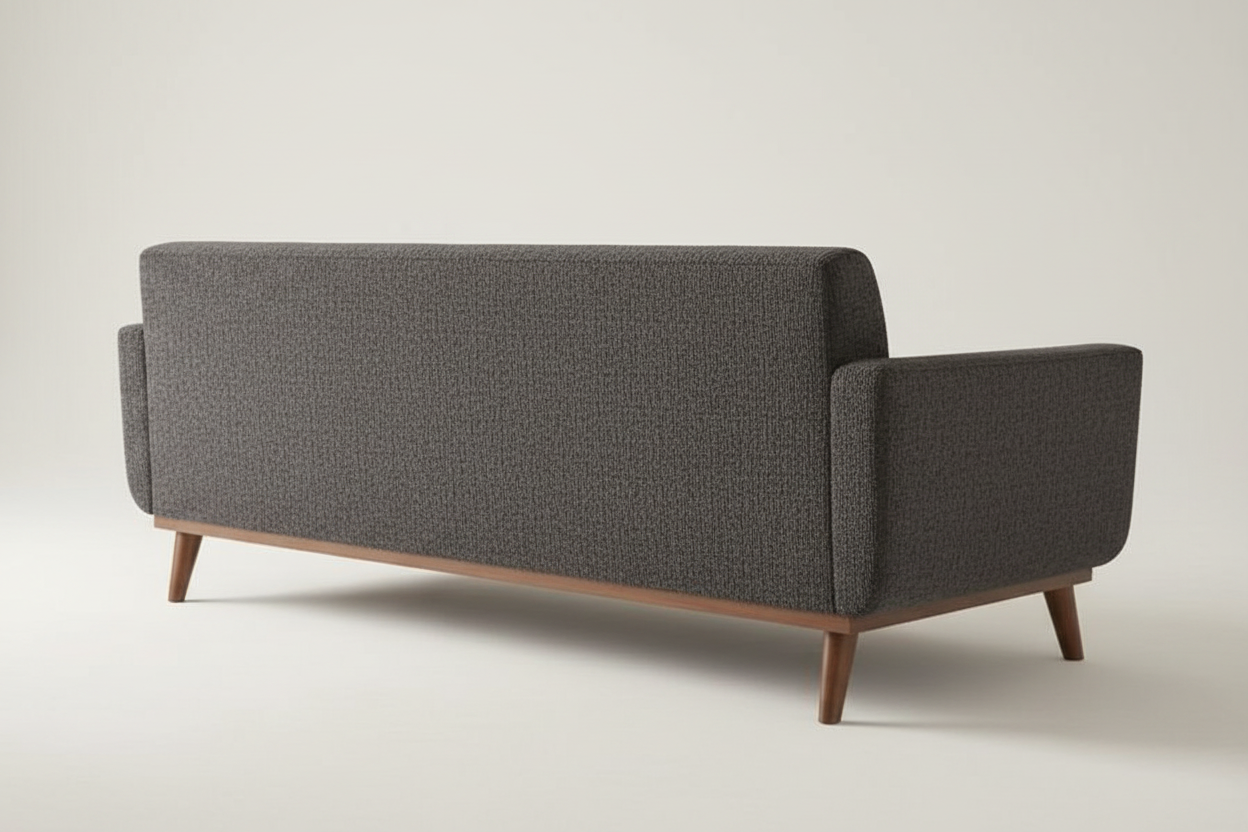 Mid-Century Modern 3-Seater Sofa