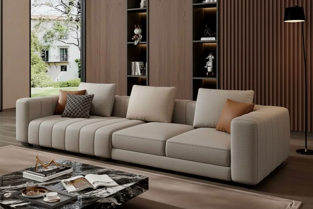Mix Sofa - Gray Linen