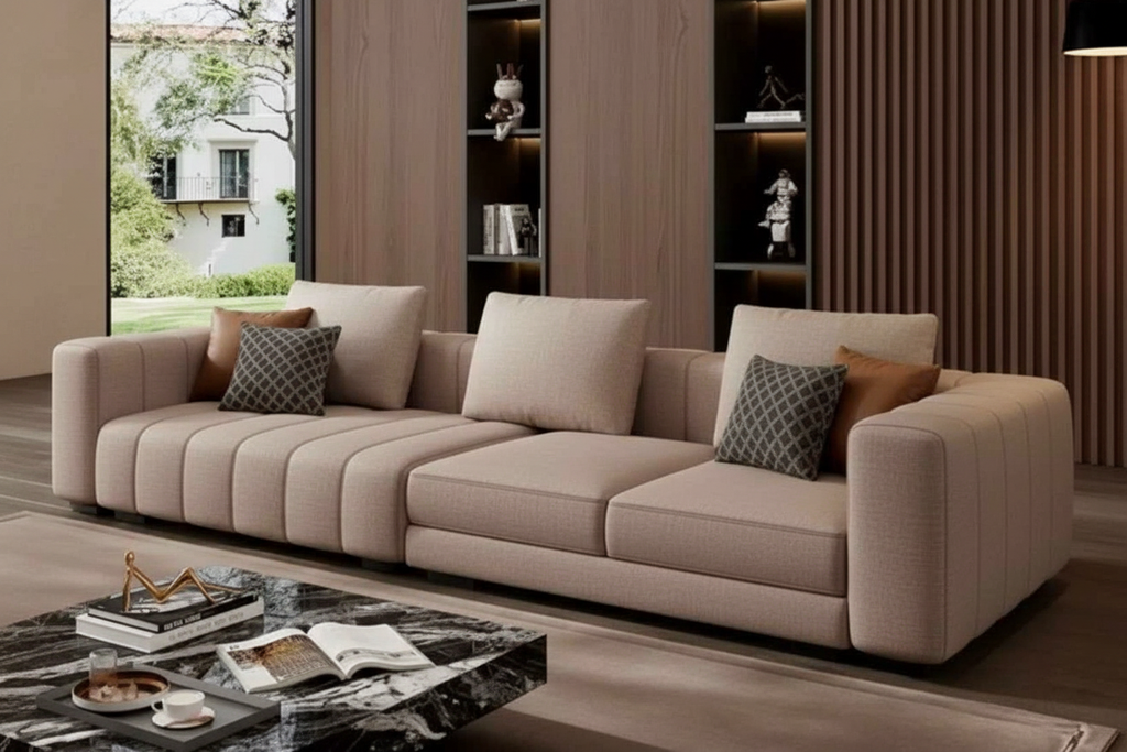 Mix Sofa - Pink Linen