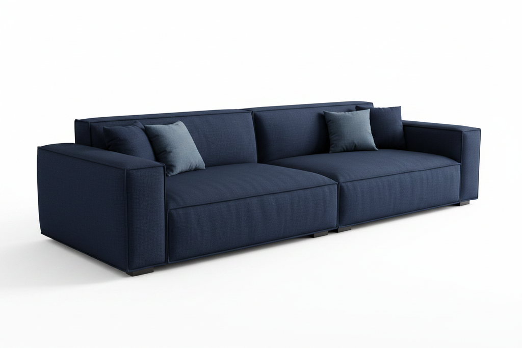 Navy Blue Angle
