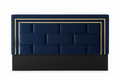 Navy Blue - Thicker Double Gold