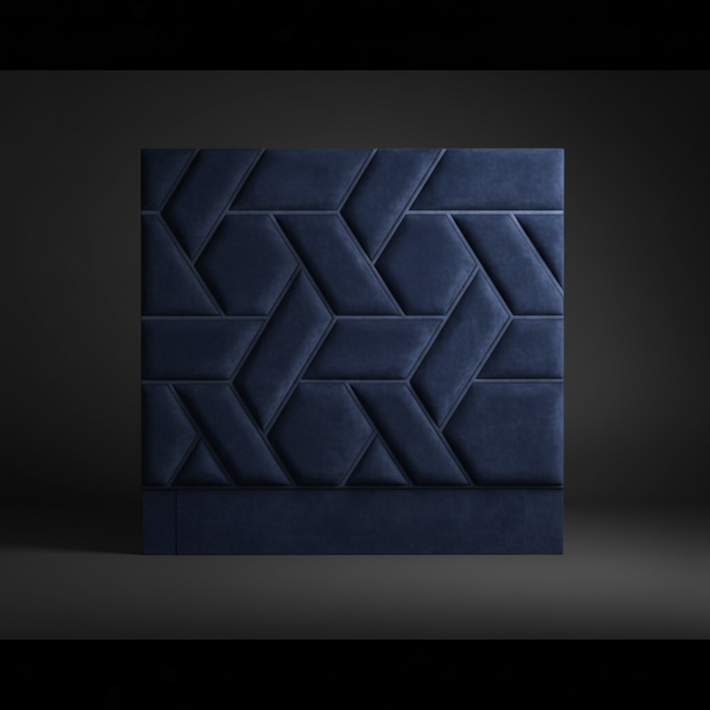 Navy Headboard