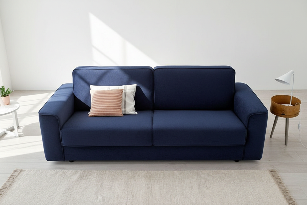 Navy Velvet - Front