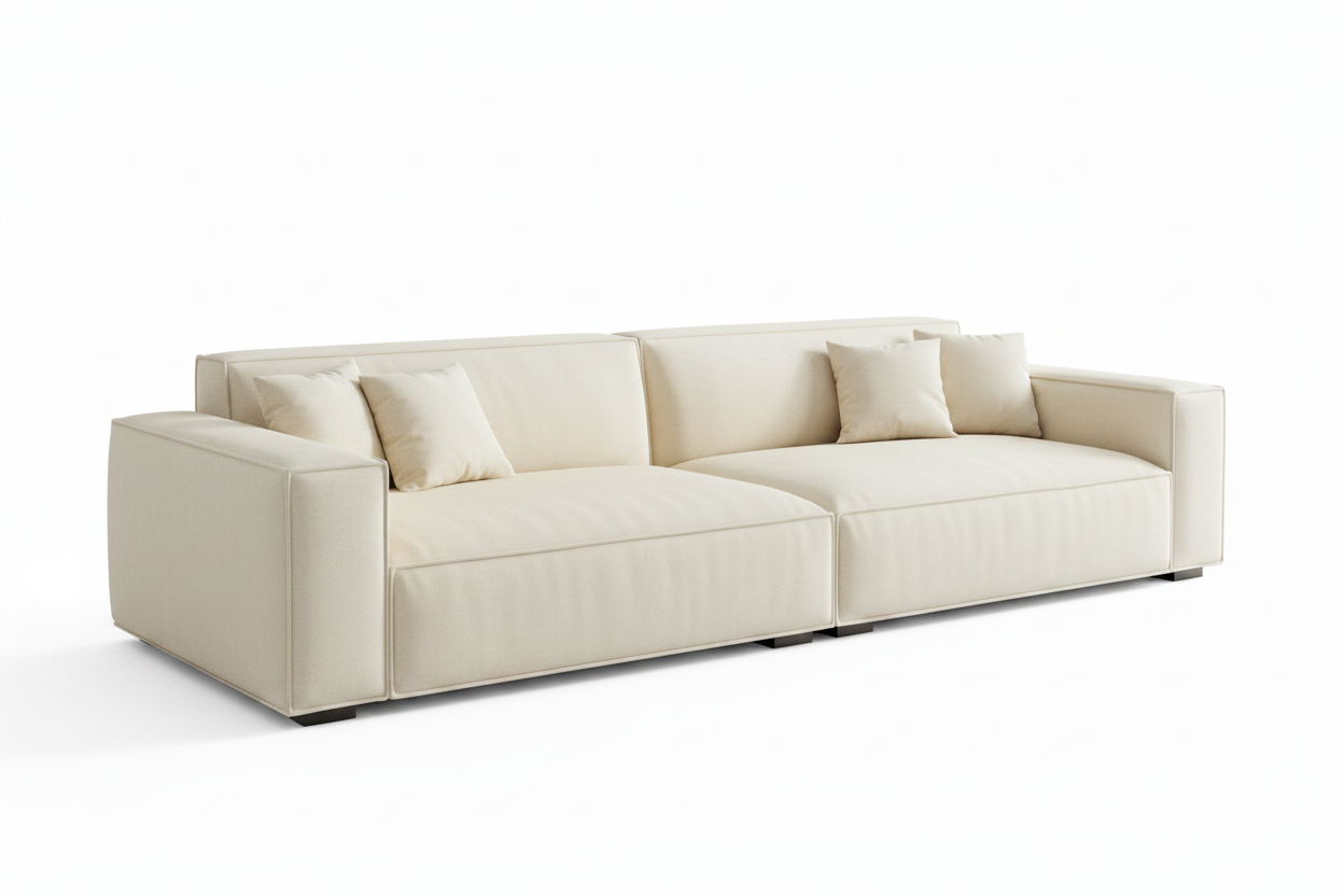 Novo Sofa - Cream Boucle