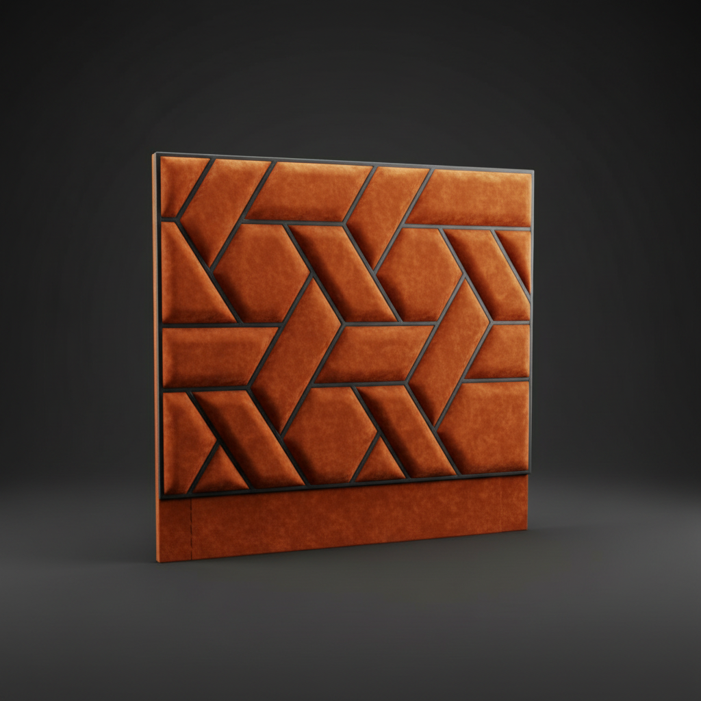 Orange Headboard