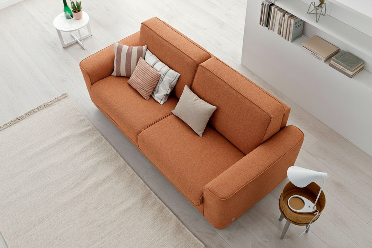 Orange Sofa