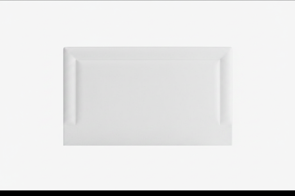 Panel Frame Headboard - White