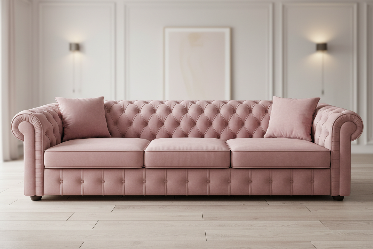 Pink 3-Seater
