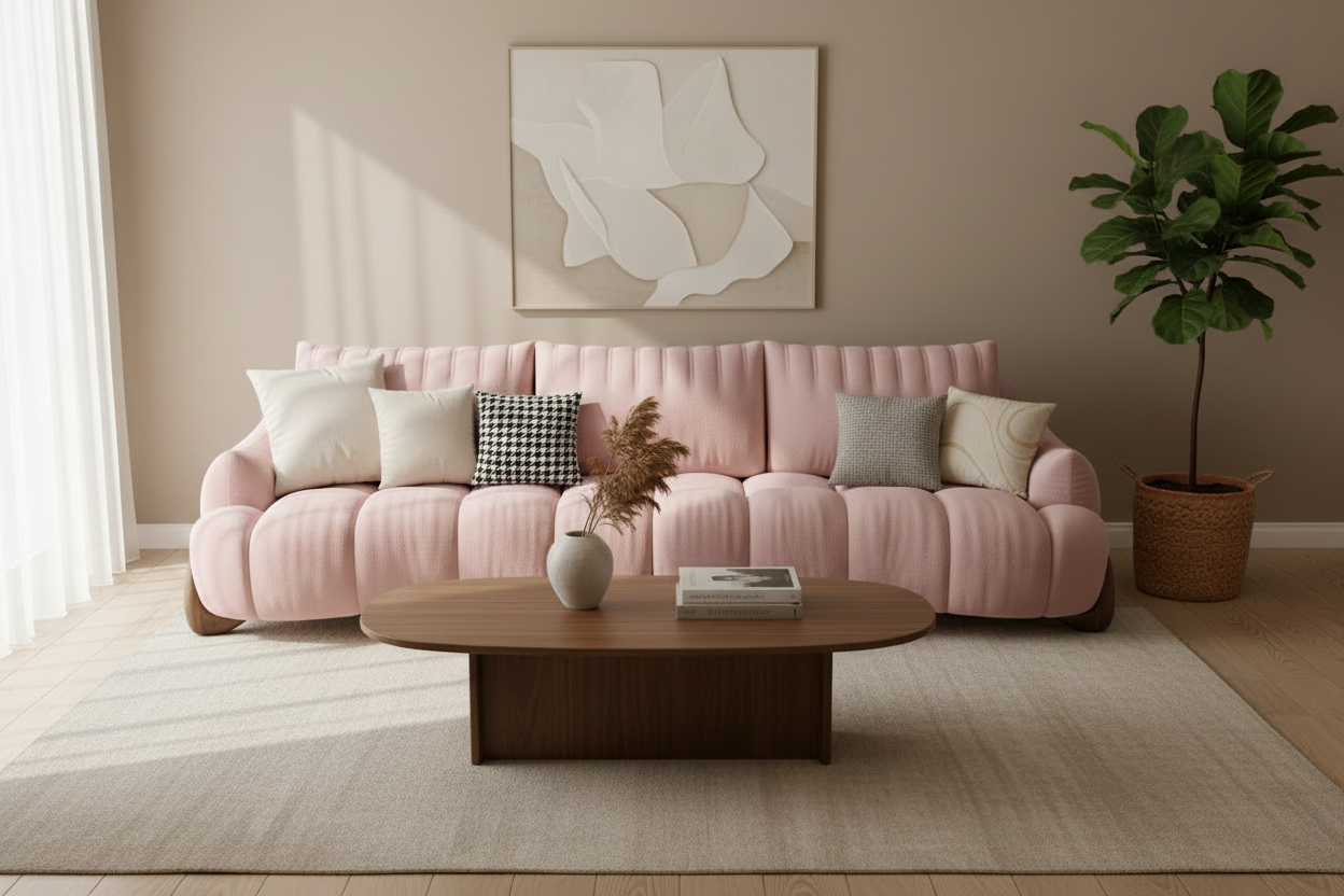 Pink Sofa