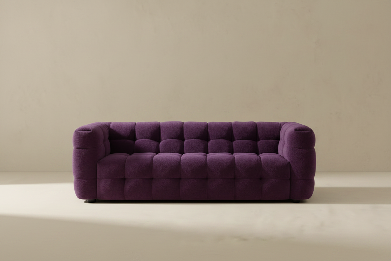 Purple Cube Sofa