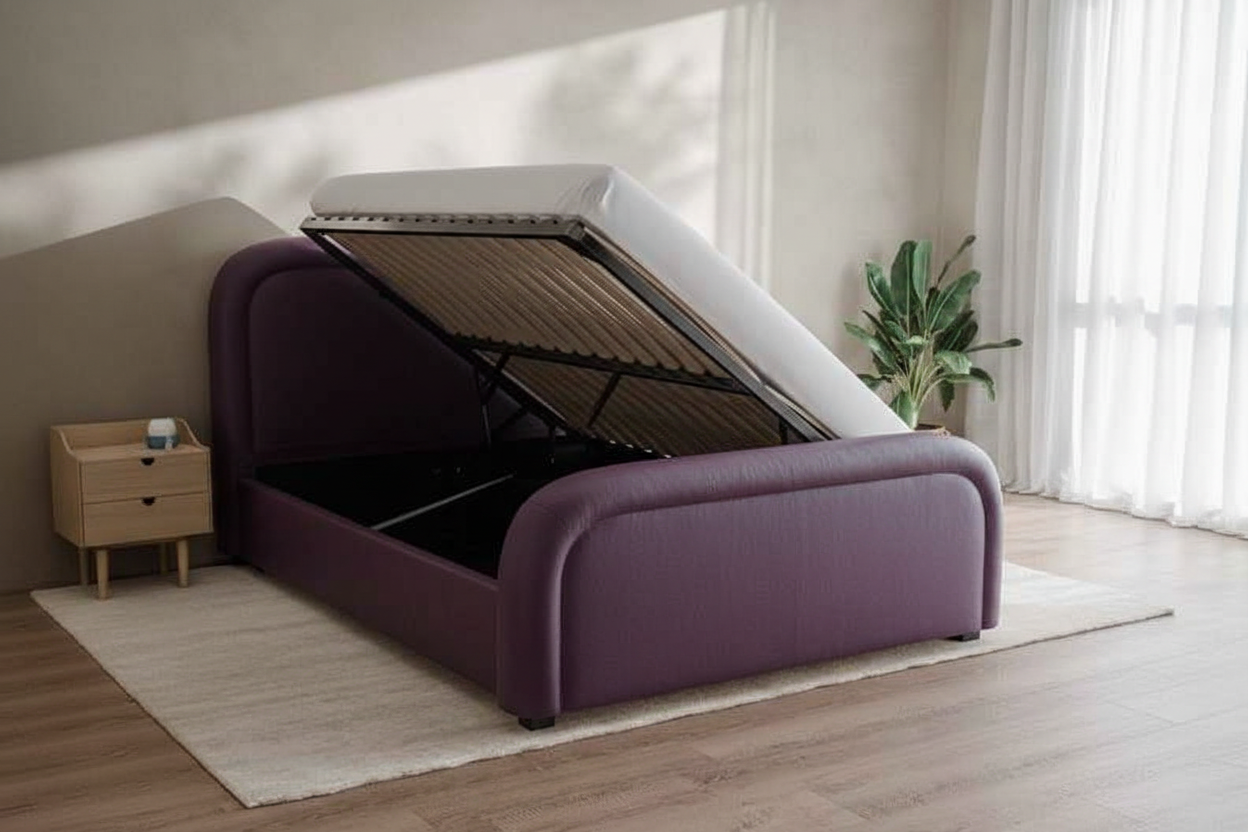Purple Leather