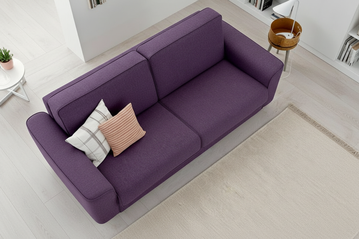Purple Sofa