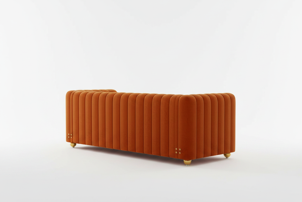 Rear 3/4 View – Orange