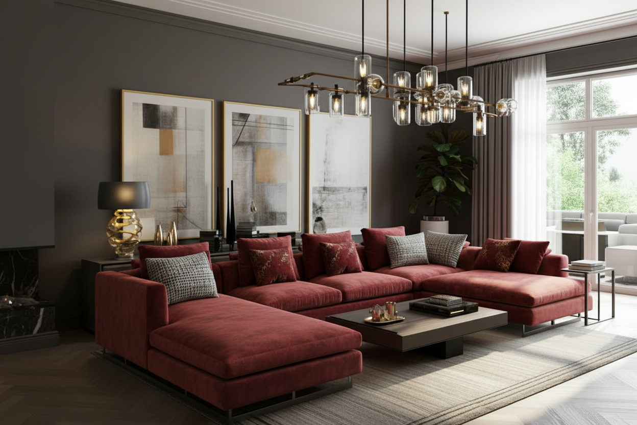 Red Sofa