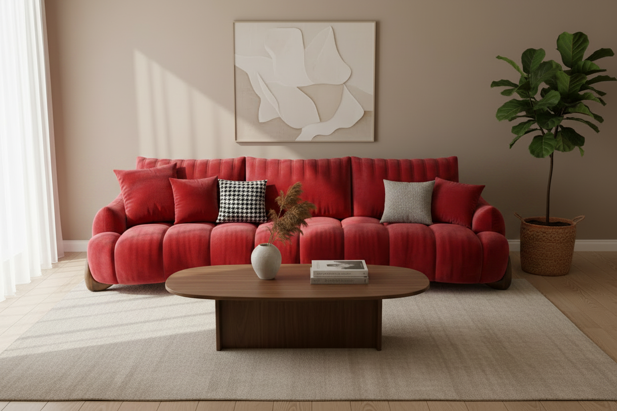 Red Sofa