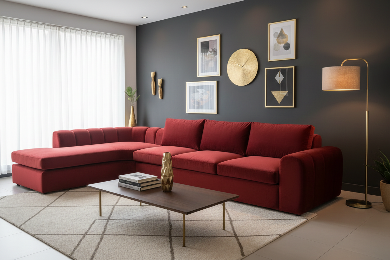 Chester L-Shape Sectional Sofa