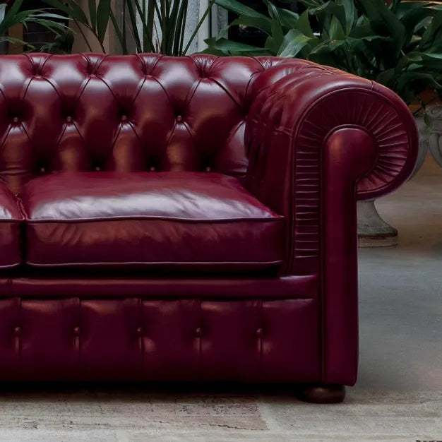 Chesterfield Leather Sofa
