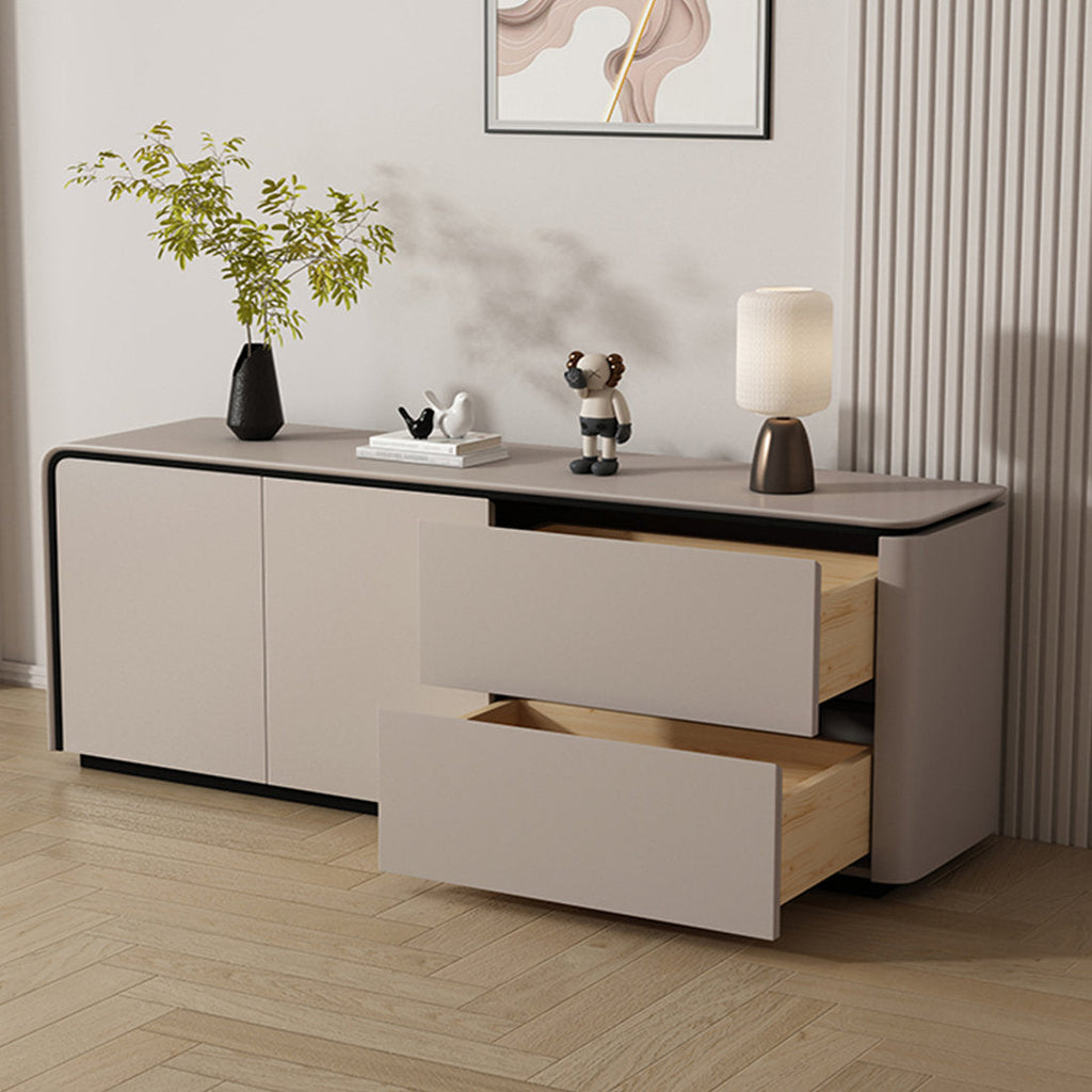 Elara Luxury Sideboard - Sage closed view