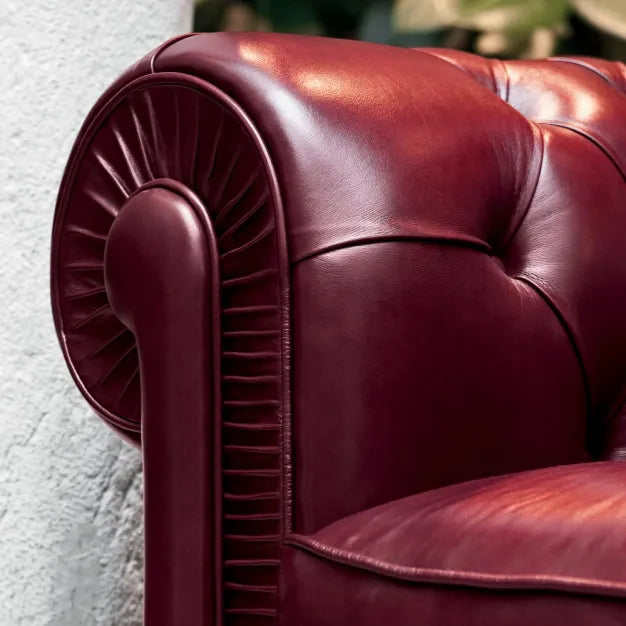 Chesterfield Leather Sofa