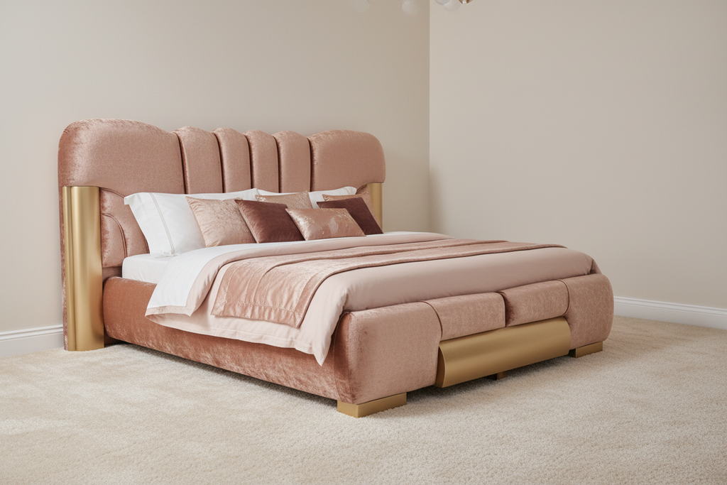 Rose Gold Velvet