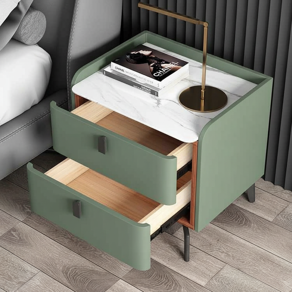 Sage Green bedside table variant