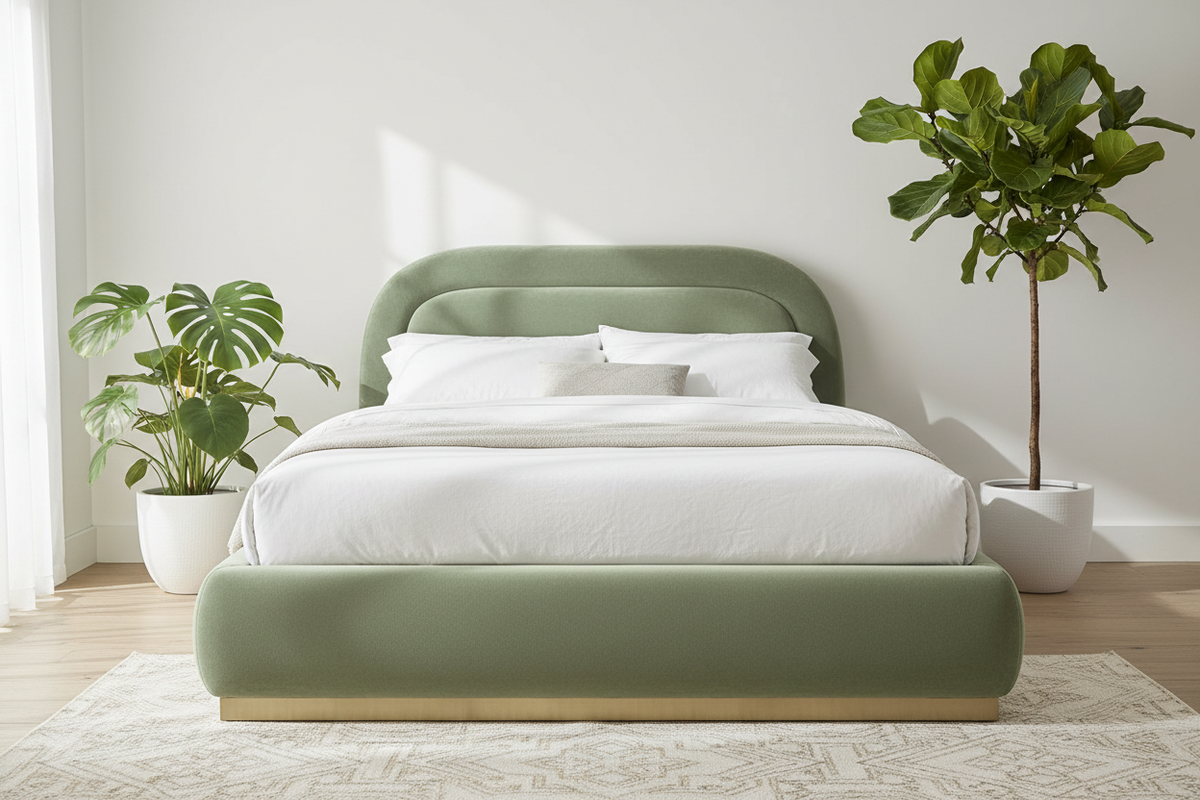 Sage Green Velvet