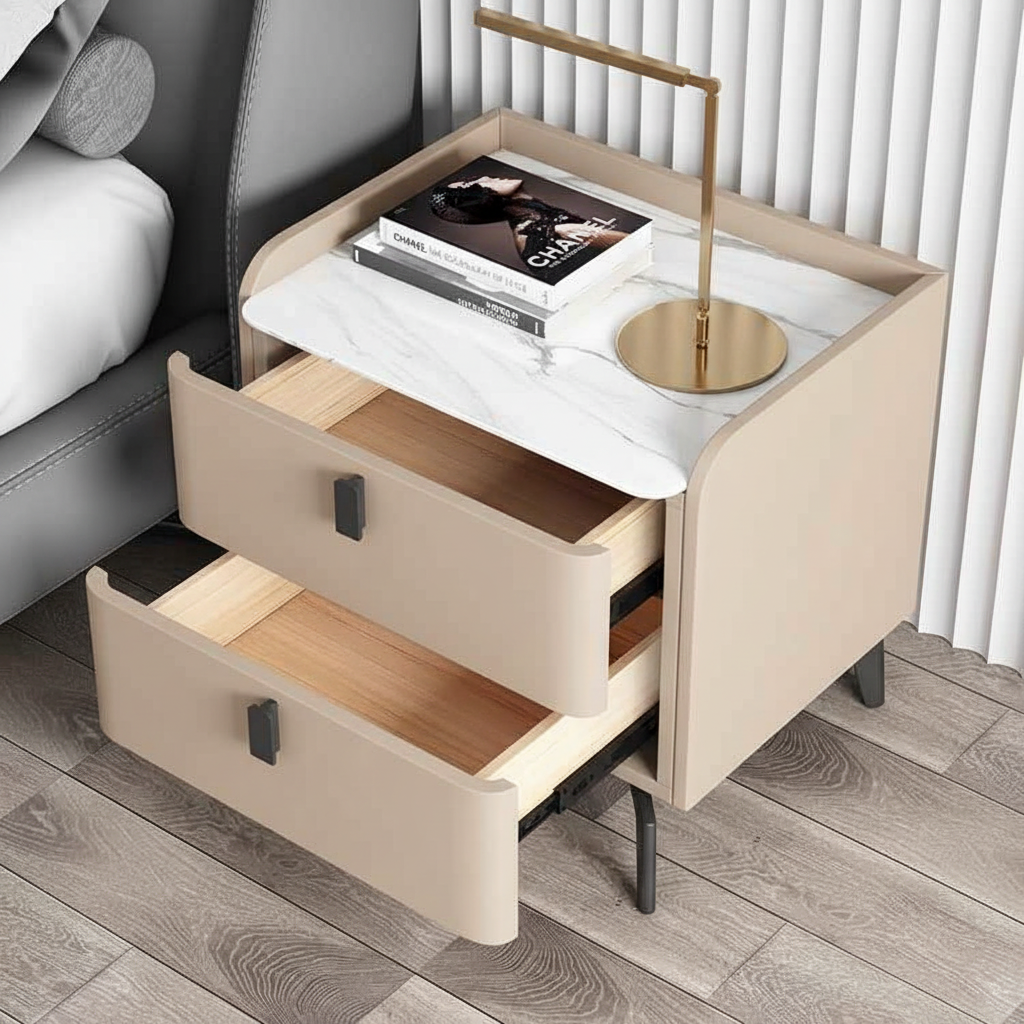 Sand Beige bedside table variant
