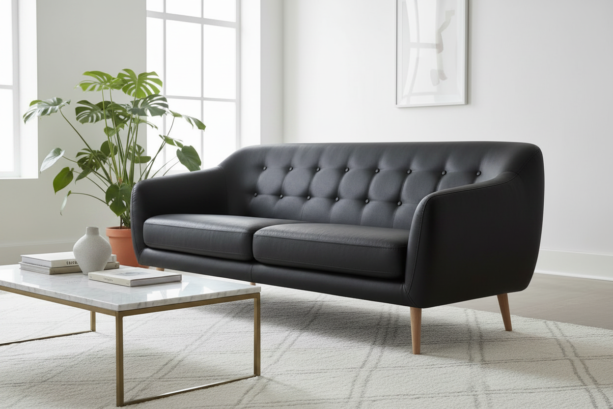 Scaleta - Black Leather