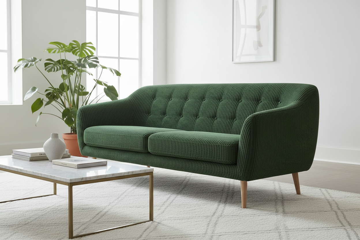 Scaleta - Green Corduroy