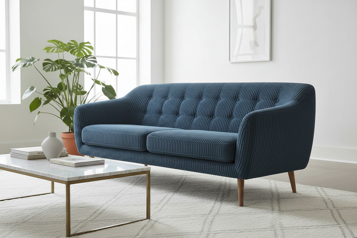 Scaleta - Steel Blue Corduroy