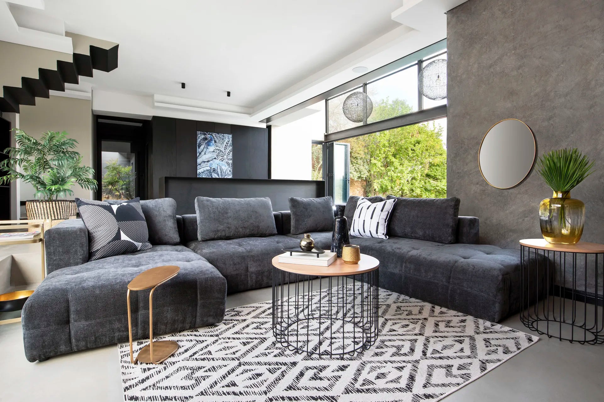 Seattle U-Shape Modular Sectional Sofa