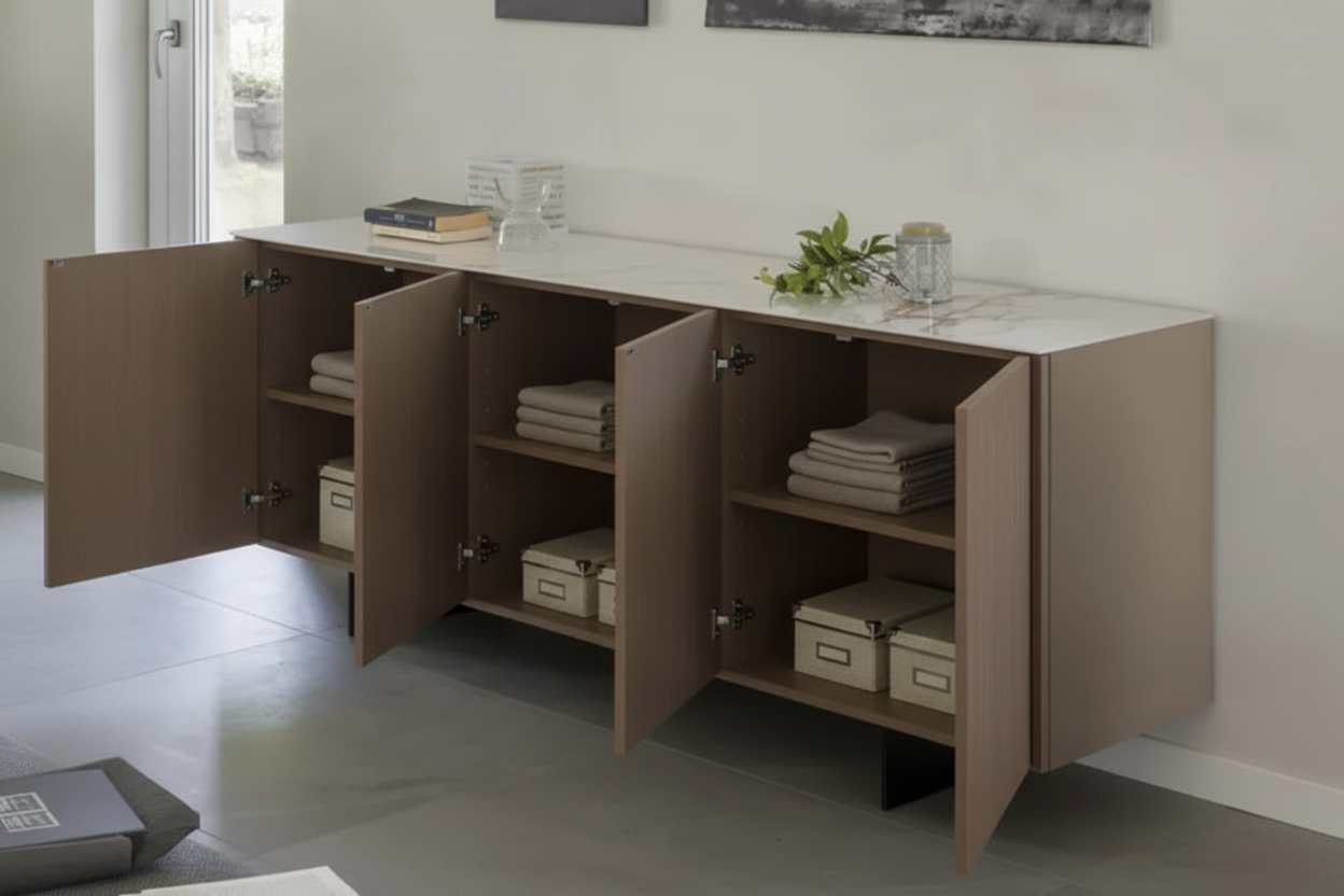 Sideboard Open Doors