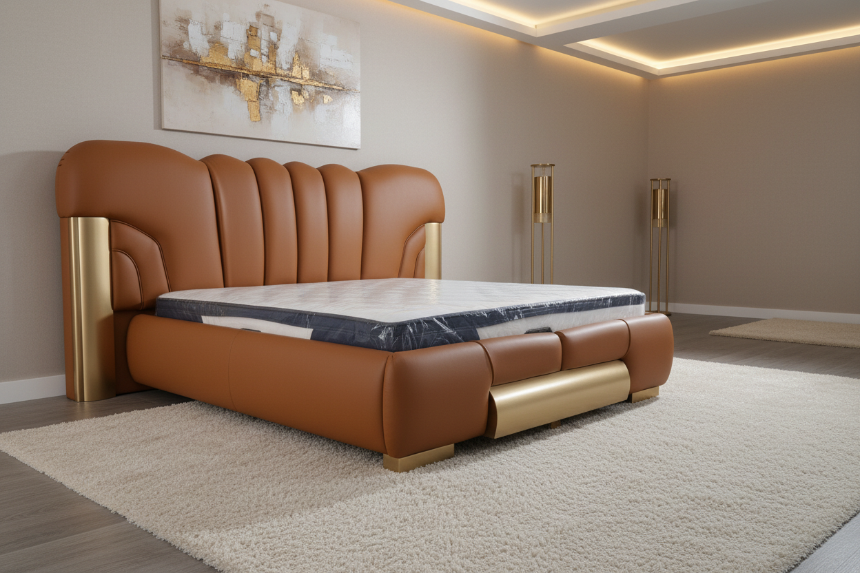 Tan Brown Leather