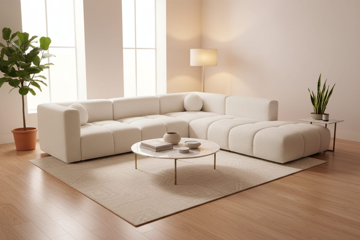White Sofa Living Room