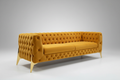 Yellow Chesterfield